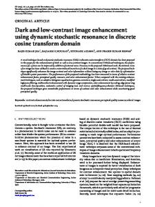 Dark and low-contrast image enhancement using ...