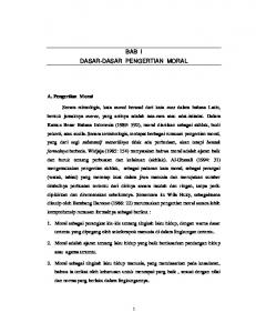 DASAR-DASAR PENGERTIAN MORAL.pdf - Staff UNY