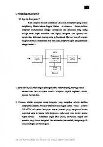 Dasar Komputer dan Jaringan