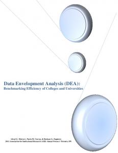 Data Envelopment Analysis (DEA)