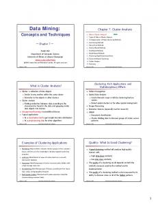 Data Mining: Concepts and Techniques