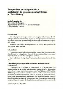 Data Mining - ibersid