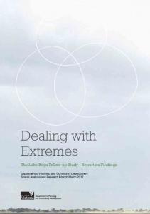 Dealing with Extremes - Planning