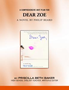 DEAR ZOE - Penguin Group