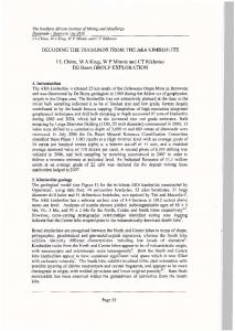 Decoding the diamonds from AK6 kimberlite - SAIMM