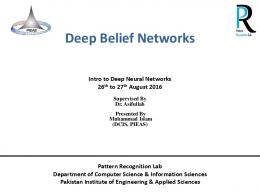 Deep Belief Networks