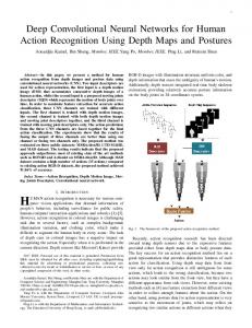 Deep Convolutional Neural Networks for Human Action Recognition