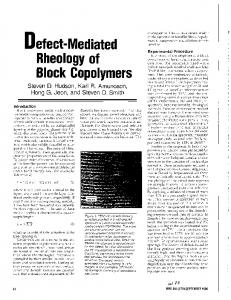 Defect-Mediated Block Copolymers