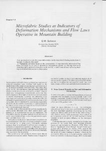 Deformation Mechanisms and Flow Laws