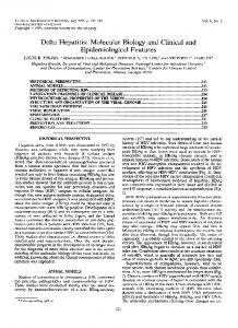 Delta Hepatitis - NCBI