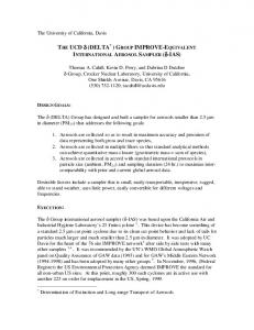 DELTA - PMEL Atmospheric Chemistry