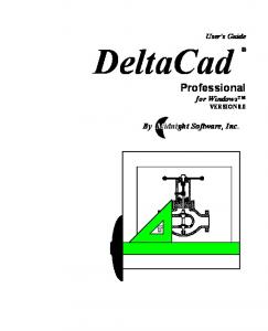 DeltaCad Users Manual (.pdf)