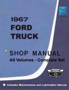 DEMO - 1967 Ford Truck Shop Manual