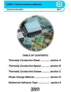 DENKA Thermally Conductive Sheet