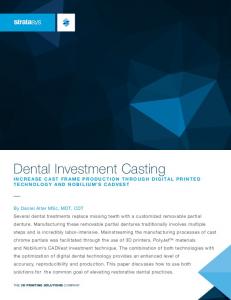 Dental Investment Casting