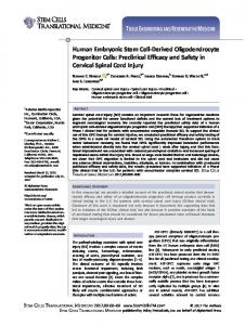 Derived Oligodendrocyte Progenitor Cells ... - Wiley Online Library