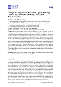 Design and Implementation of an Optimal Energy Control System for