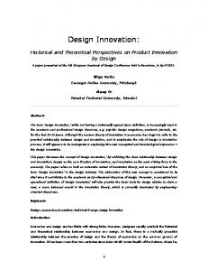 Design Innovation - Wisc