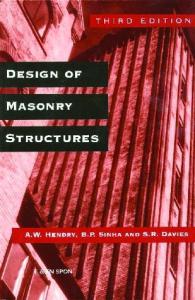 Design of Masonry Structures, Third Edition of Load Bearing ...