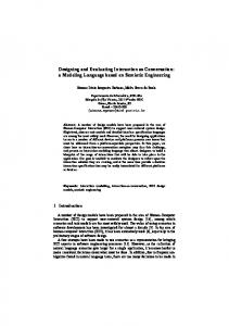 Designing and Evaluating Interaction as Conversation: a ... - CiteSeerX