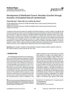 Development of Distributed Generic Simulator ... - Semantic Scholar