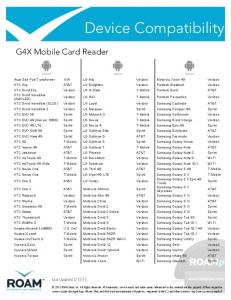 Device Compatibility