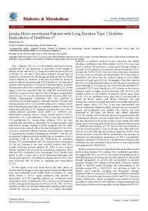 Diabetes & Metabolism - Semantic Scholar