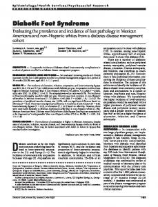 Diabetic Foot Syndrome - CiteSeerX