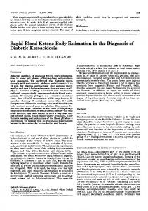 Diabetic Ketoacidosis - Europe PMC