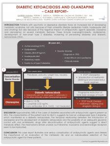 Diabetic ketoacidosis Exacerbation Olanzapine