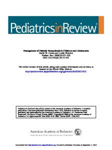 Diabetic Ketoacidosis