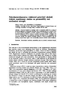 dialysis membranes - Springer Link