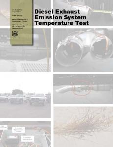 Diesel Exhaust Emission System Temperature Test