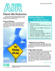 Diesel Idle Reduction