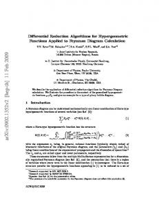 Differential Reduction Algorithms for Hypergeometric Functions