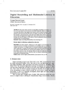Digital Storytelling and Multimodal Literacy in Education