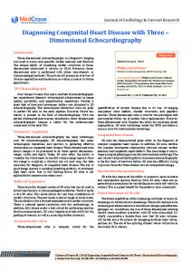 Dimensional Echocardiography