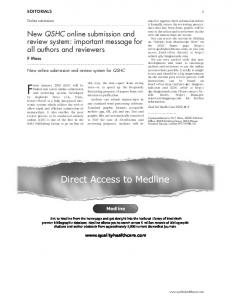 Direct Access to Medline - Europe PMC