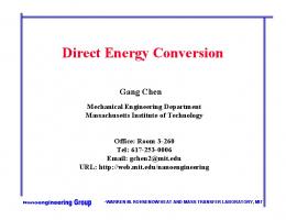 Direct Energy Conversion (1.3 Mb)