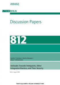 Discussion Papers - SSRN