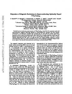 Dispersion of Magnetic Excitations in Superconducting Optimally