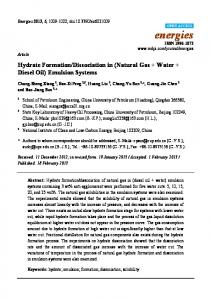 Dissociation in - MDPI