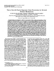 Distinct Mechanisms - NCBI - NIH