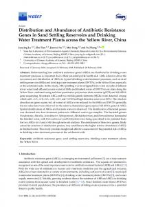 Distribution and Abundance of Antibiotic Resistance Genes in ... - MDPI