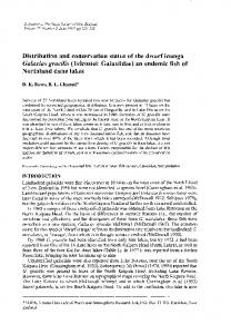 Distribution and conservation status of the dwarf