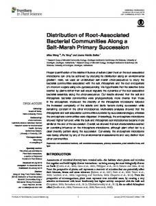 Distribution of Root-Associated Bacterial ... - Semantic Scholar