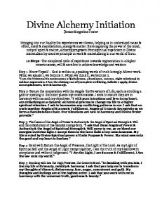 Divine Alchemy Initiation - Meetup