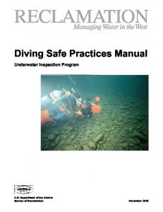 Diving Safe Practices Manual