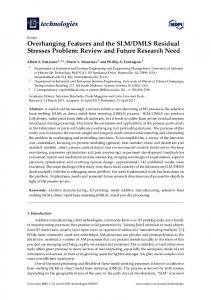 DMLS Residual Stresses ... - MDPI