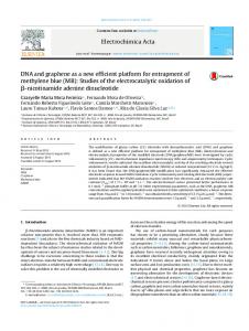 DNA and graphene as a new efficient platform for ...